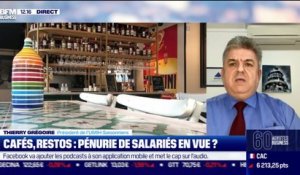 Thierry Grégoire (UMIH Saisonniers) : Pénurie de salariés en vue dans les cafés et restos ? - 20/04