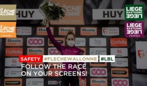 We all love the #FlecheWallonne & #LBL, but in 2021, follow the race on your screens !