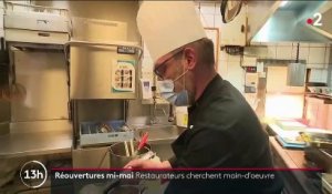 Réouverture mi-mai : les restaurateurs redoutent un manque de main-d'œuvre