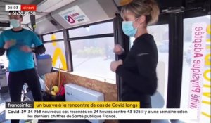 Coronavirus - A Gravelines, dans le Nord, un bus va à la rencontre des malades de Covid longs pour leur proposer des activités physiques - VIDEO