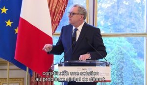 Ouverture de l’exposition "L’Assemblée nationale s’engage pour les Objectifs de développement durable" - Mercredi 13 janvier 2021