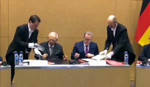 Signature de l'accord parlementaire franco-allemand - version courte - Lundi 25 mars 2019
