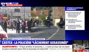 Éric Ciotti (LR) sur la policière tuée à Rambouillet: "L'uniforme continue à être une cible"