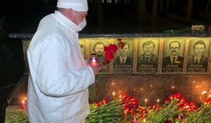 35 ans de Tchernobyl : hommage en Ukraine aux victimes de la catastrophe nucléaire