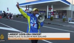 Nouvelle-Zélande : un concert rassemble 50.000 personnes sans masques