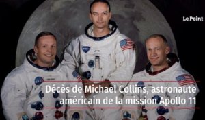 Décès de Michael Collins, astronaute américain de la mission Apollo 11