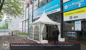 Covid-19 : 7,4 millions de Français prioritaires ne sont pas vaccinés