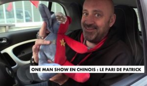 One-man show en chinois : le pari de l'humoriste Patrick Veisselier