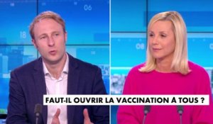 Martin Blachier sur l'ouverture de la vaccination à tous : « Aujourd'hui on n'est pas dans une stratégie d'immunité collective, (...) on veut protéger toutes les personnes à risque de faire une forme grave »