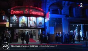Réouverture des lieux culturels : les cinémas et les musées voient le bout du tunnel
