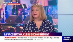 Vaccination: pour la Pr Karine Lacombe, "il faut faire du surbooking"