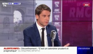 Gabriel Attal: "Depuis le début de cette crise, la boussole absolue a été de protéger l'hôpital"