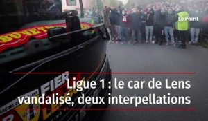 Ligue 1 : le car de Lens vandalisé, deux interpellations