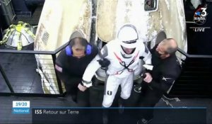 Espace : une capsule SpaceX ramène quatre astronautes de l’ISS