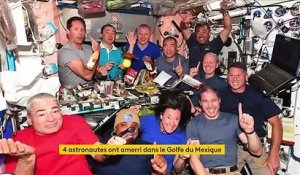 Espace : quatre astronautes sont de retour sur Terre