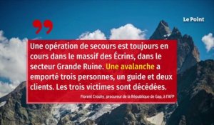 Hautes-Alpes : trois skieurs de randonnée meurent dans une avalanche