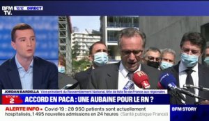 Jordan Bardella: "Renaud Muselier sait que le RN peut gagner (...), nos adversaires sont prêts à toutes les compromissions"