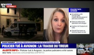 Alice Thourot à propos du policier tué à Avignon: "On doit condamner unanimement cet acte odieux"