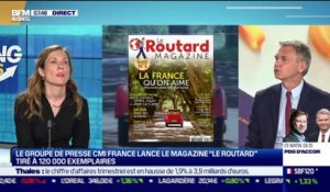 Claire Léost (CMI France) : Le groupe de presse CMI France lance le magazine "Le Routard" - 06/05