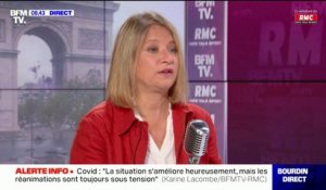 L'infectiologue Karine Lacombe appelle à élargir la vaccination avec AstraZeneca à tous les Français majeurs