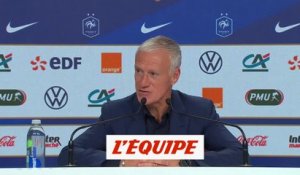 Deschamps : «On s'est vus et c'est le plus important» - Foot - Euro 2020 - Bleus