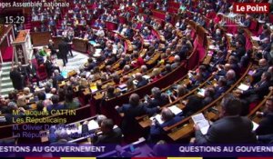 Fou rire à l'Assemblée nationale après une longue question de Jacques Cattin