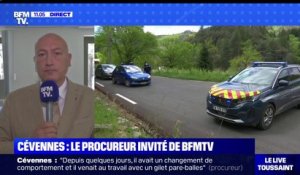 Traque du Gard: le procureur de Nîmes annonce "qu'il n'y a pas d'éléments nouveaux permettant de localiser le fugitif"