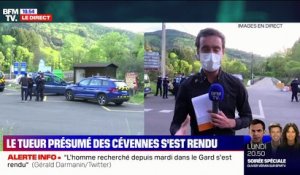 Le tueur présumé des Cévennes s’est rendu - 14/05