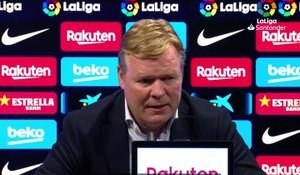 37e j. - Koeman : "J'espère que Messi va continuer avec nous"