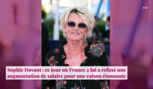 Sophie Davant : ce jour où France 2 lui a refusé une augmentation de salaire pour une raison étonnante