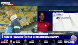 Steve Mandanda à propos de Karim Benzema: "Vu le niveau qu'il a, ce sera forcément un plus pour l'équipe de France"