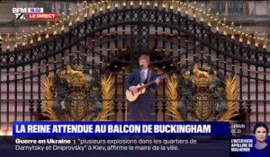 Jubilé d'Elizabeth II: Ed Sheeran interprète son tube "Perfect", au pied de Buckingam Palace
