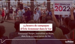 24 heures de campagne d’Éric Zemmour dans le Var