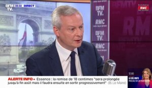Bruno Le Maire: "Nous allons indexer le barème de l'impôt sur le revenu sur l'inflation"