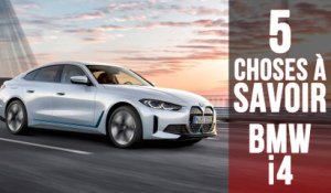 BMW i4, 5 choses à savoir sur la berline 100% électrique
