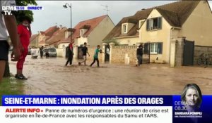 La Seine-et-Marne touchée par des inondations après des orages