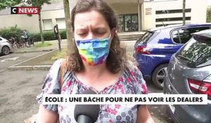 Rennes: Les grilles d'un groupe scolaire ont été bâchées pour que les enfants n'assistent pas au trafic de drogues, quotidien dans le quartier