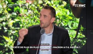 "Société de plus en plus violente", Macron a-t-il raison ? - 13/03