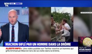 Macron giflé dans la Drôme: "C'est le chef de l'État qui est attaqué et à travers lui c'est l'État qui est attaqué, c'est très grave"