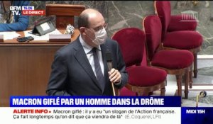 Macron giflé: "La démocratie ne peut en aucun cas être la violence, l'agression verbale et encore moins physique", réagit Jean Castex