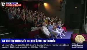Le directeur du théâtre du Montparnasse est heureux de retrouver les spectateurs en soirée