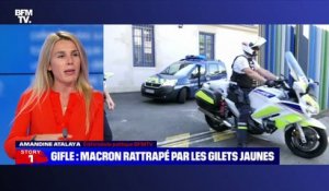 Story 5 : Gifle, Macron rattrappé par les gilets jaunes - 10/06