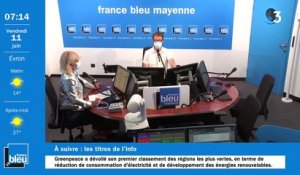 11/06/2021 - La matinale de France Bleu Mayenne