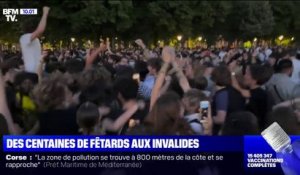 La police intervient pour évacuer une fête géante aux Invalides à Paris