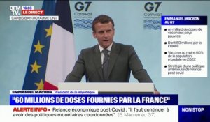 Emmanuel Macron: "Le G7 n'est pas un club hostile à la Chine"