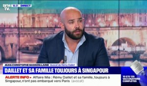 Affaire Mia: l'avocat de Rémy Daillet indique qu'il est toujours à Singapour avec sa famille
