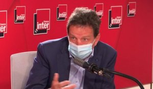 "Ce que je vois dans les entreprises, c’est un climat très positif (...) Et puis il y a le climat politique et sur les réseaux sociaux, hystérisé" (Geoffroy Roux de Bézieux)