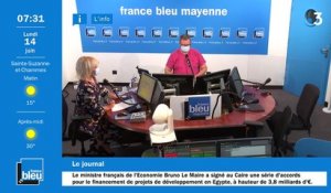 14/06/2021 - La matinale de France Bleu Mayenne