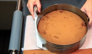 Utiliser un cercle à pâtisserie extensible et ajouré