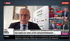 En colère, Francis Palombi, le président de la Confédération des Commerçants de France, dénonce "l'impuissance de l'Etat face aux géants comme Amazon"